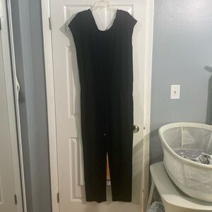 Black JLO jumpsuit super flattering